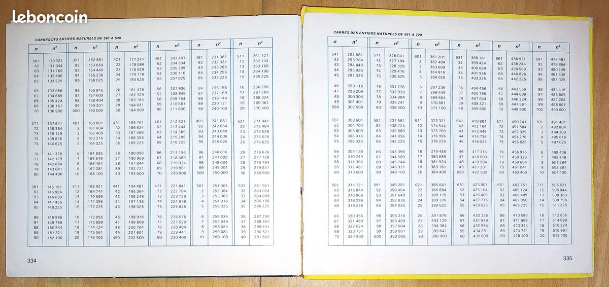 Mathématiques 4ème Belin- 1974 (image 3)