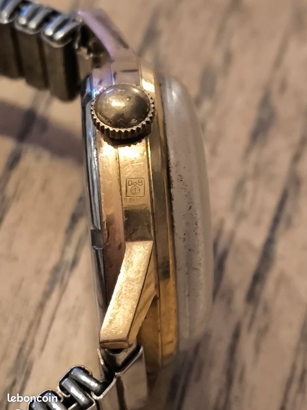 Montre Mécanique Vintage Pour Femme Medana Plaquée Or - À Réparer