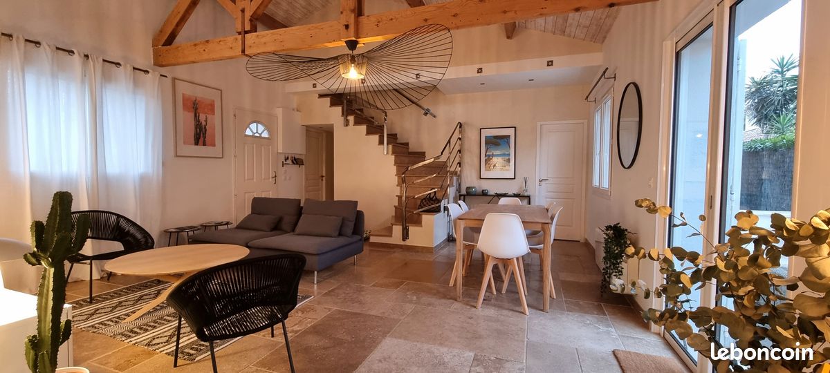Location court duree - maison bord de mer - hyeres - maison 6 personnes (image 1)