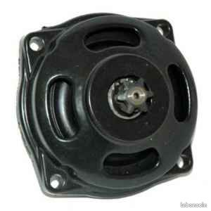 Carter + cloche d'embrayage + pignon 7 dents (meilleure vitesse de pointe) pour pocket bike (image 1)