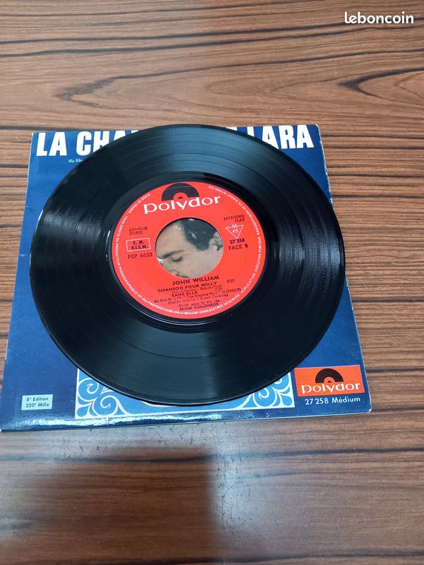 1 disque 45t John William la chanson de lara (image 4)