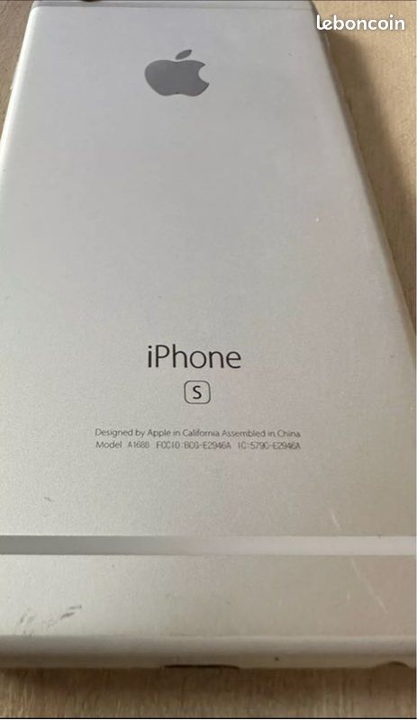 IPhone 6S blanc batterie HS (image 3)