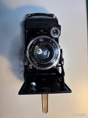 Zeiss Ikon Ikonta 520/2 Telma avec Novar 1:4,5 F=11 cm avec viseur 433/20 Analogue folding