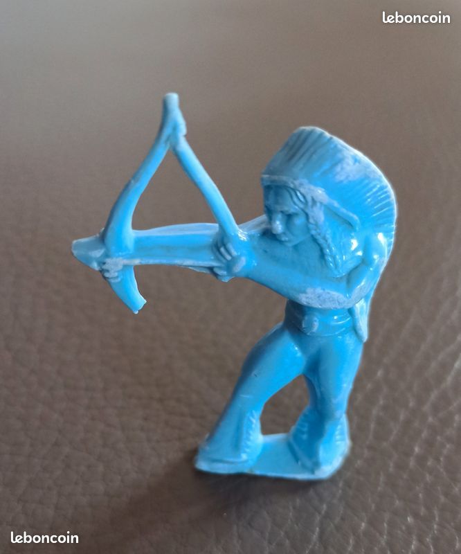 Figurine Indien En Aluminium REXALU - Vintage Made In France