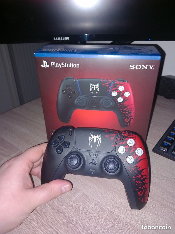 Manette PS5 DualSense Édition Spider-Man - Comme Neuve, Emballage Ouvert