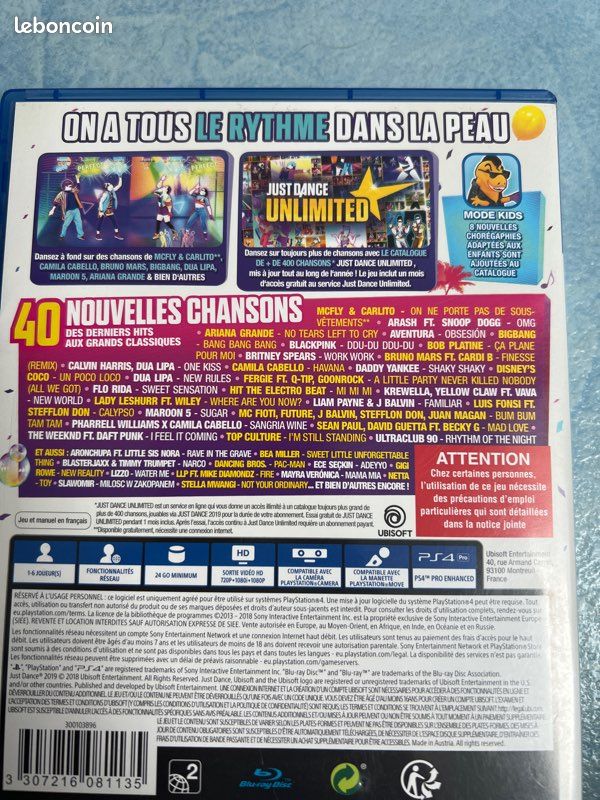 Just dance 2018 et 2019 pour PS4 (image 4)