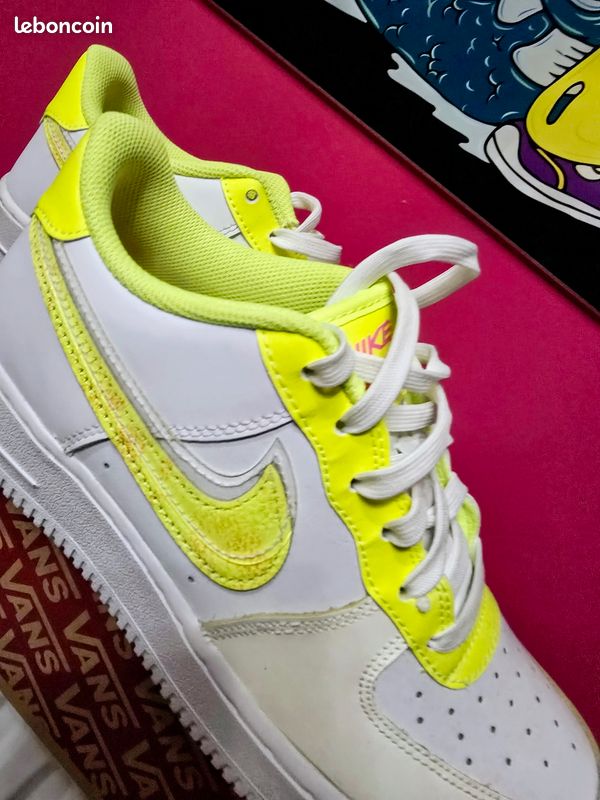 Neon Air Force One Jaune Fluo Jaune Fluo Nike Air Force One Femme