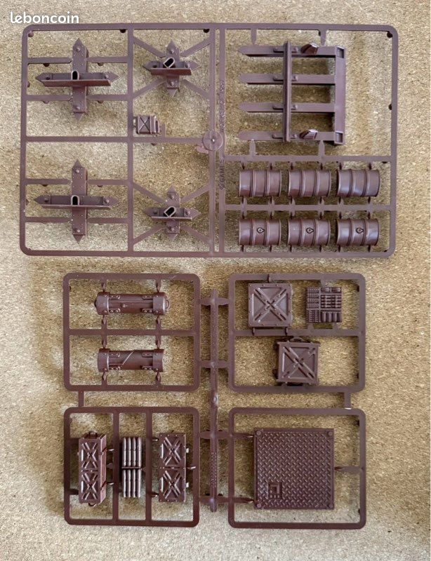 Battlefield Accessories Terrain Objective Barrel Crate Necromunda Warhammer 40k (image 2)
