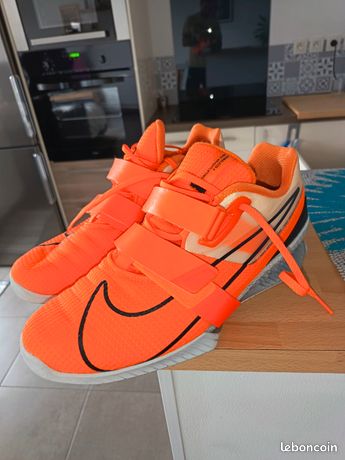 Chaussures d'haltérophilie Nike Romaleos 4 pointure 45,5 d'occasion