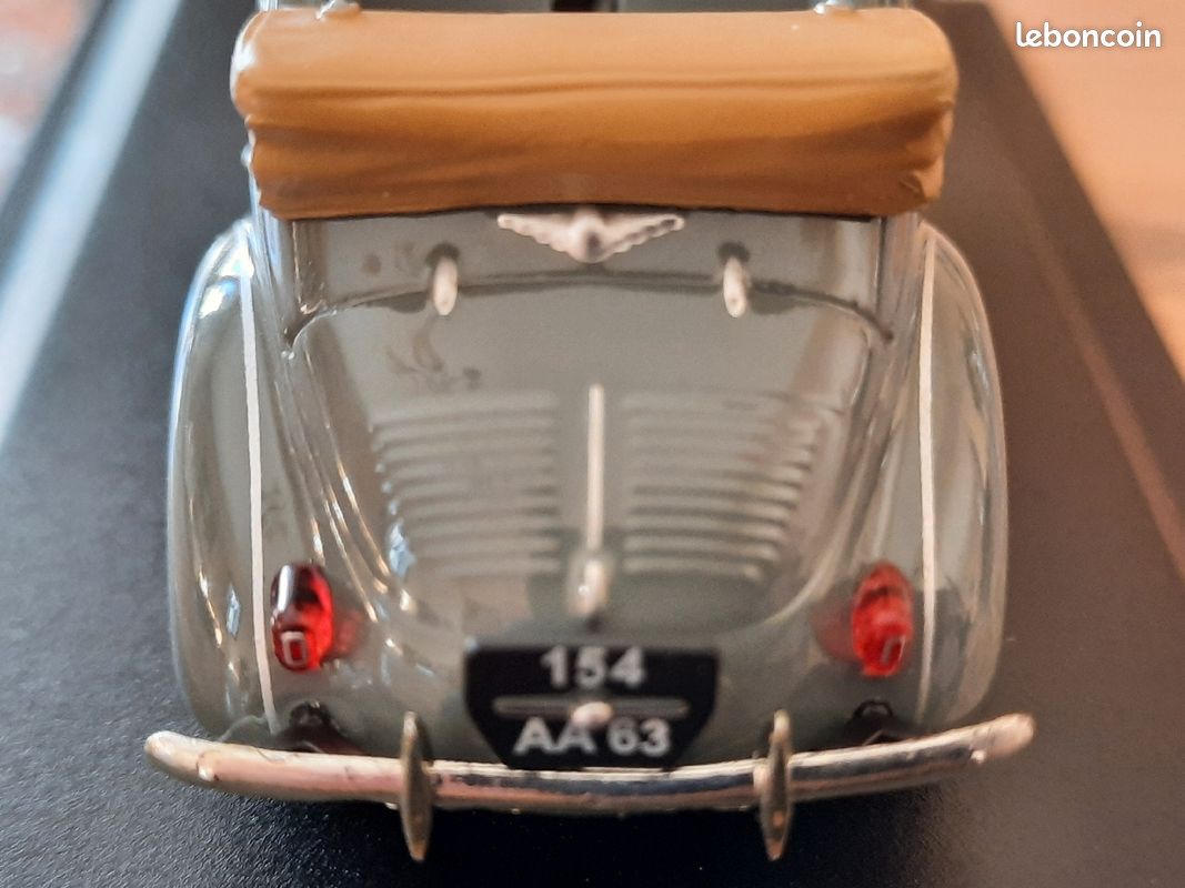 Renault 4cv berline decouvrable type r 1062 de 1953 - 1/43 (image 8)