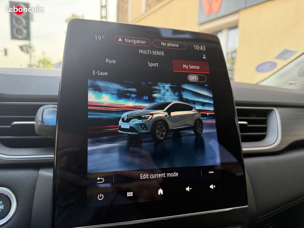 RENAULT CAPTUR 1.6 E-TECH 160ch HYBRID 9.8KWH INITIALE APPLE CARPLAY (image 17)