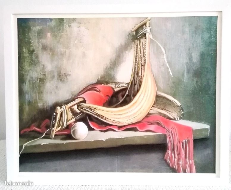 Tableau "Chistera" , cesta punta & pelote basque (image 1)