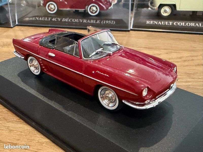 NOREV Ancien 1/43 - Renault Floride N°52 - Bleu - Avec Sa Boîte