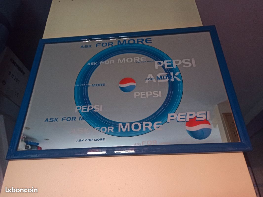 Miroir publicitaire Pepsi Vintage (image 1)
