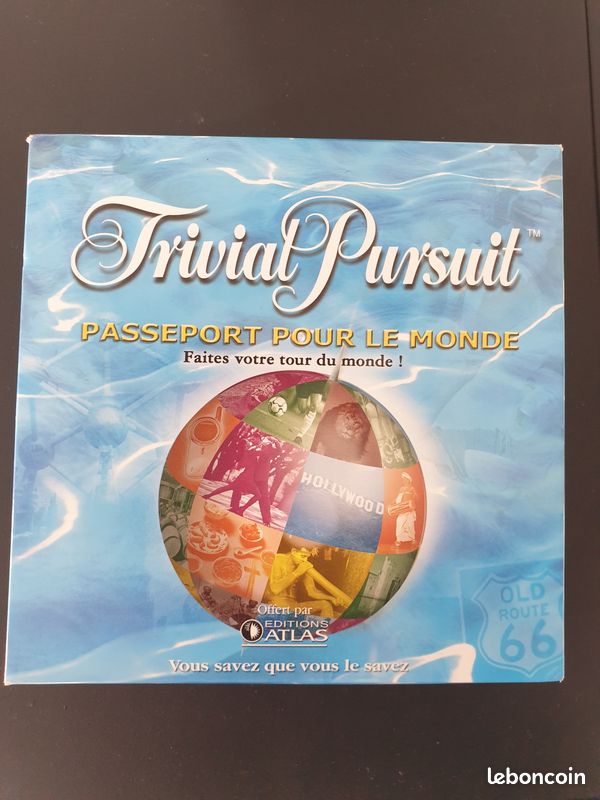 Trivial Pursuit - Lot De 50 Cartes Recharge Edition Passeport Pour Le Monde - FR - Parker