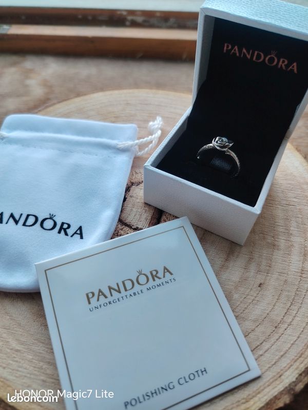 Bague neuve authentique Pandora Rose éternelle T52 Montres Bijoux