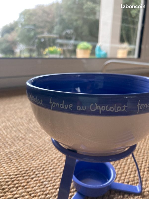 Fondue au chocolat bougie chauffe plat (image 3)