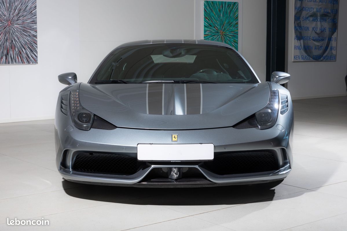 Ferrari 458 Speciale V8 4.5 605ch - Carbone - Grigio Titanio (image 2)