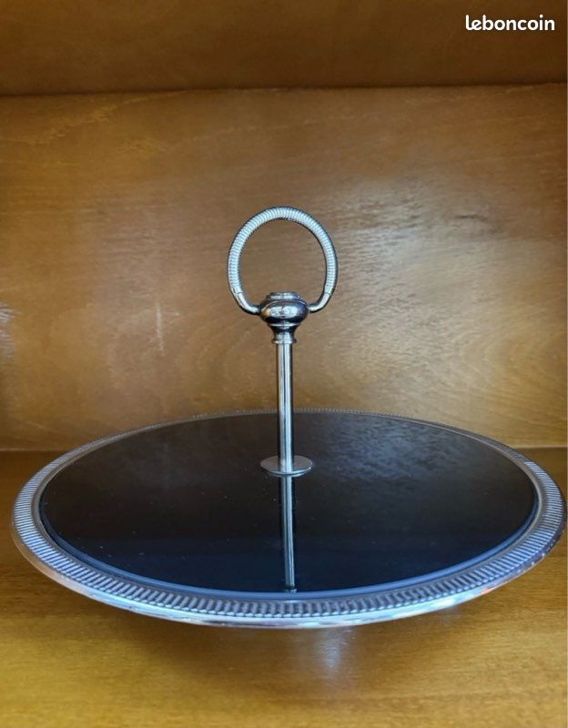 Plateau à Fromage Jean Couzon Série Président – Inox – Diamètre 30 Cm – Vintage