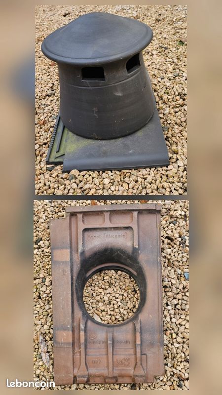Tuile a douille avec chapeau (image 1)