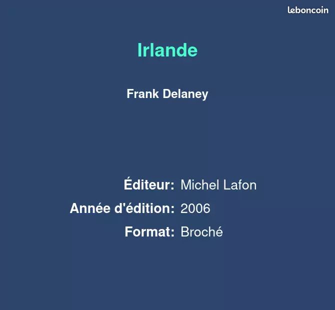 Irlande - Frank Delaney (image 2)