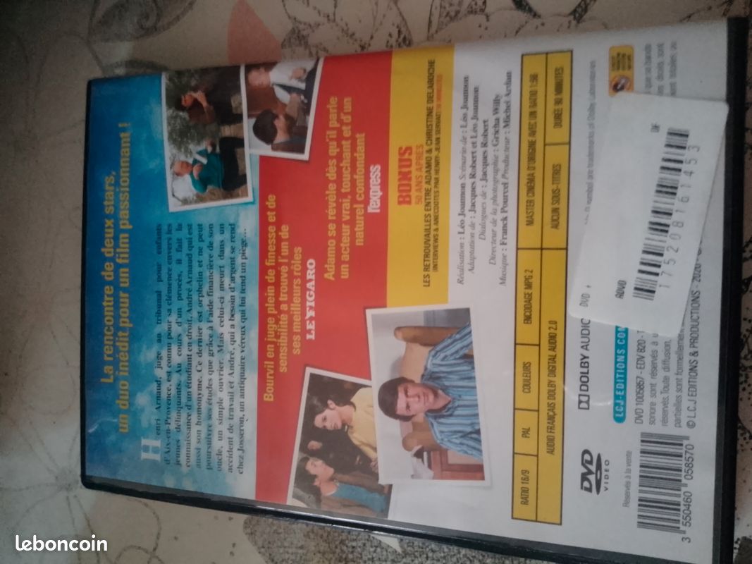 DVD film " les Arnaud" avec bourvil (image 2)