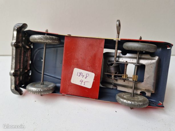 RARE COFFRET GMC les routier FJ france jouet ancien en tôle époque