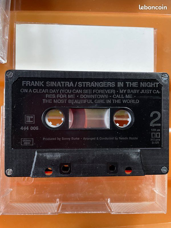 Cassette Franck Sinatra Strangers in the night 1967 (image 4)