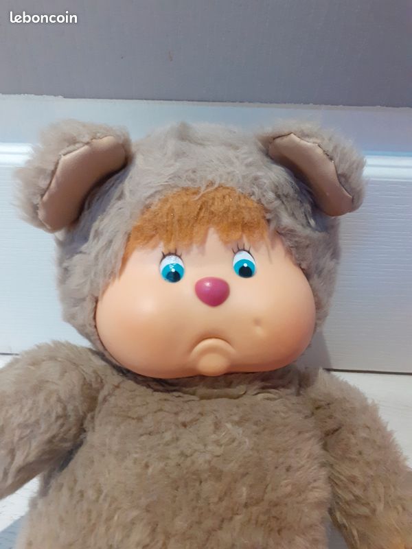 Peluche Nombrilou marron Ajena | Vintage rare (1984