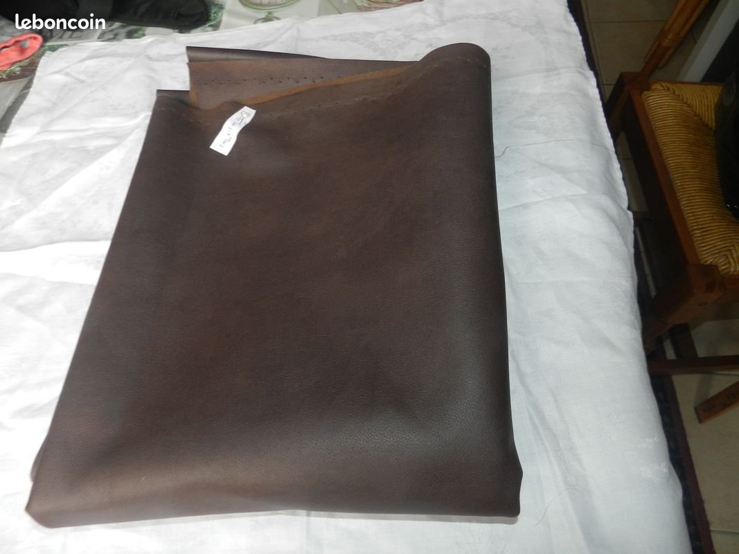 Simili cuir marron (image 6)