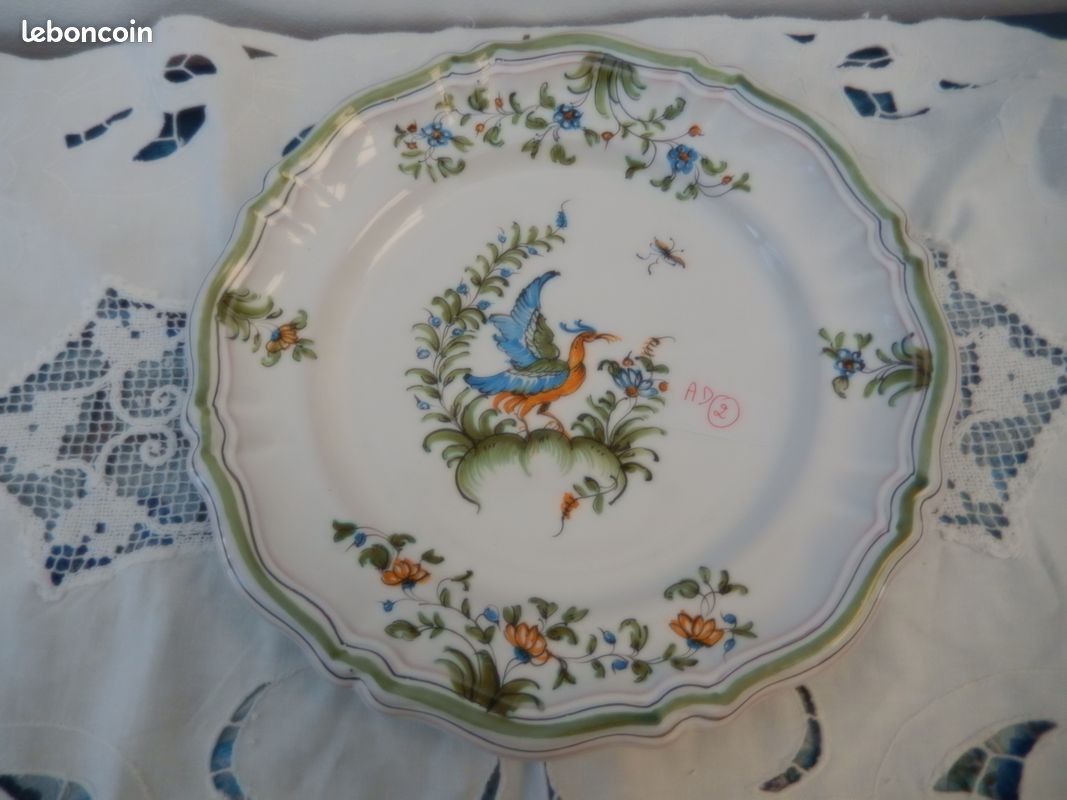 Assiettes au choix - Moustiers - Lalliers - Très bon état. Prix divers dans l'annonce (image 6)