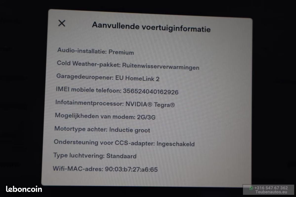 Tesla Model S P85 Signature Performance | 421 ch 85 kWh Toit Panoramique Suspension Pneumatique C... (image 4)