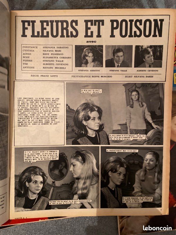 5 premiers numéros du photoroman « Violette » - 1964 (image 5)