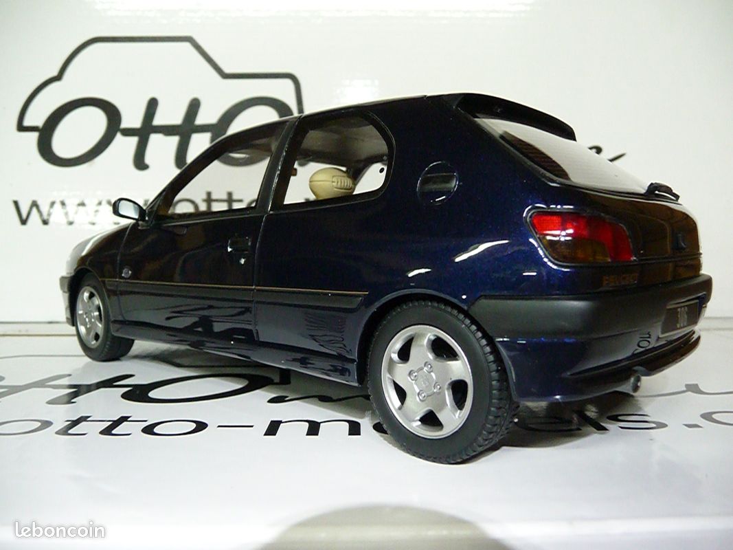 Ottomobile Peugeot 306 Eden Park – Bleu 1995 – Échelle 1/18 – OT385 (Neuf)