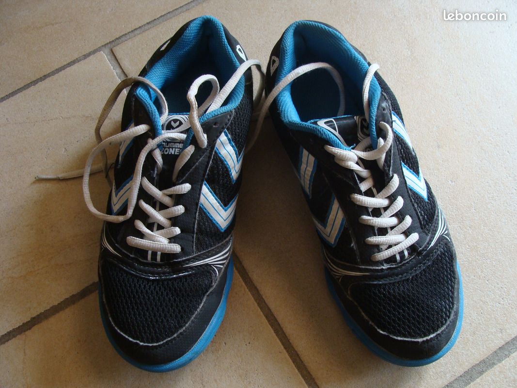 Belles Baskets Hummel bleues, garçon taille 40 (image 1)