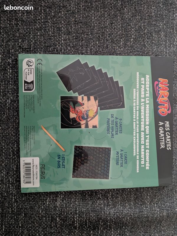 Cartes à gratter Naruto (image 2)