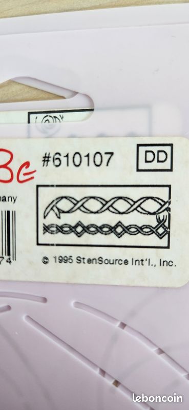 Lot 4 stencils encils (image 11)