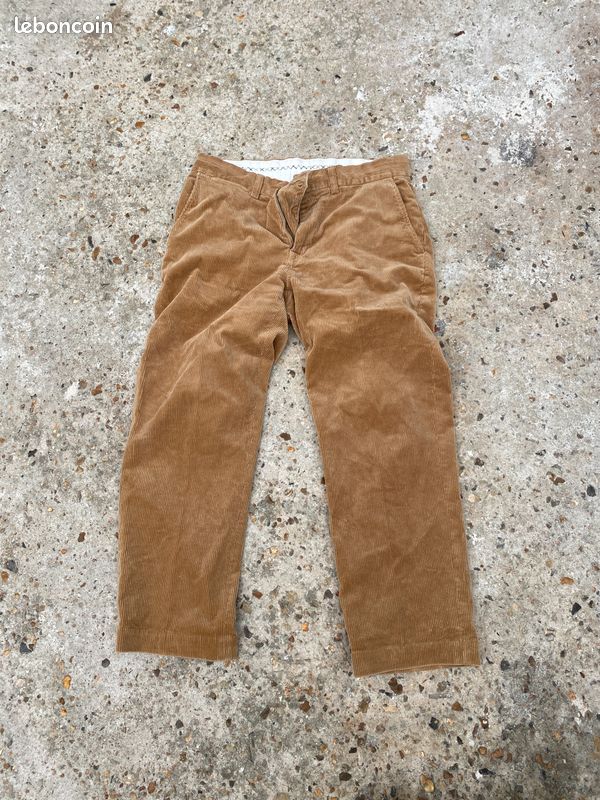 Pantalon Velours Pantalon Large Ralph Lauren Pantalon Velours