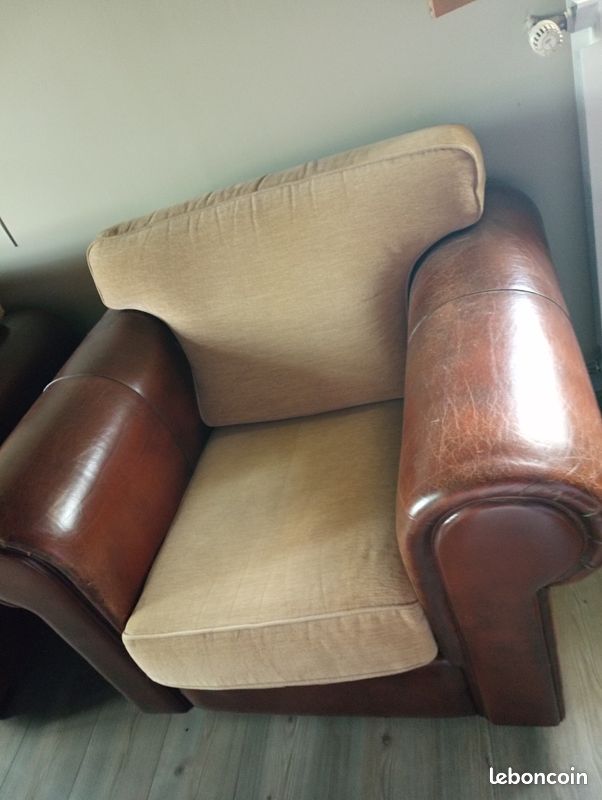 Fauteuils club cuir (image 2)