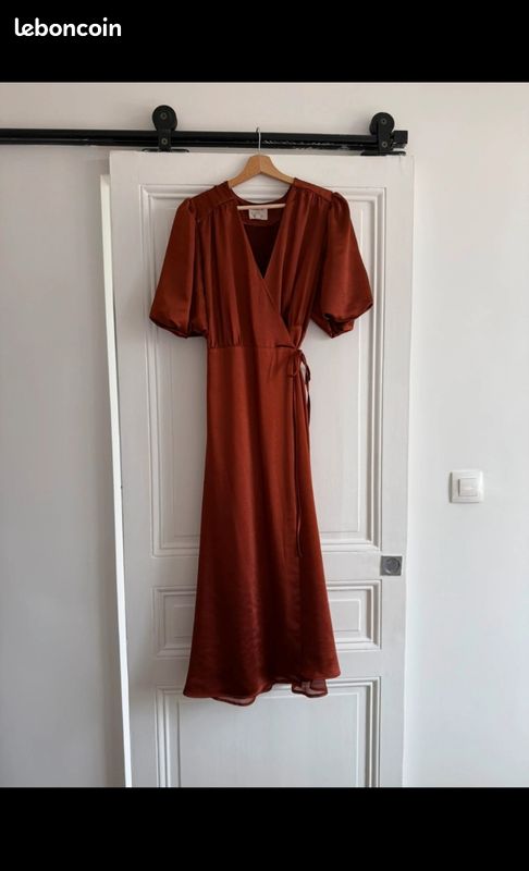 Robe terracotta rouille (image 1)