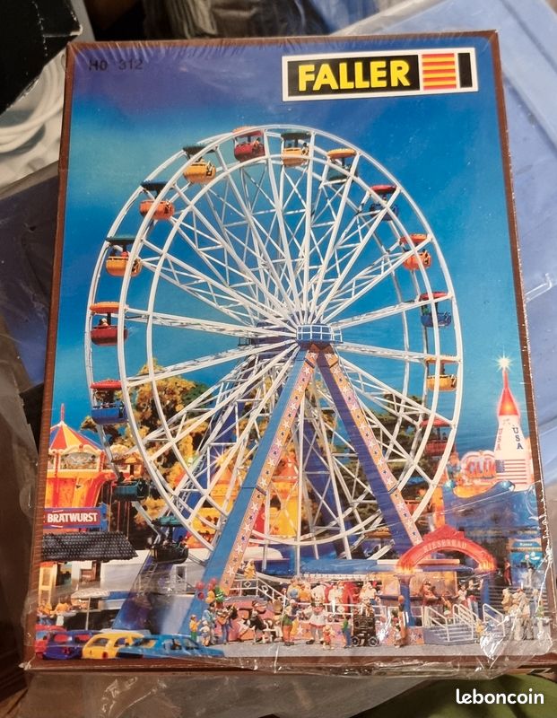 Manège Grande Roue Jupiter Faller HO 140470 - Modélisme Manège Grande Roue Jupiter Faller HO 140470 - Modélisme