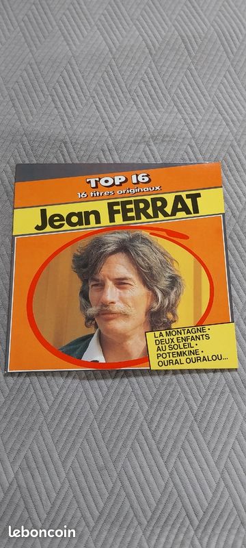 Vinyle Jean Ferrat - Top 16 (image 1)