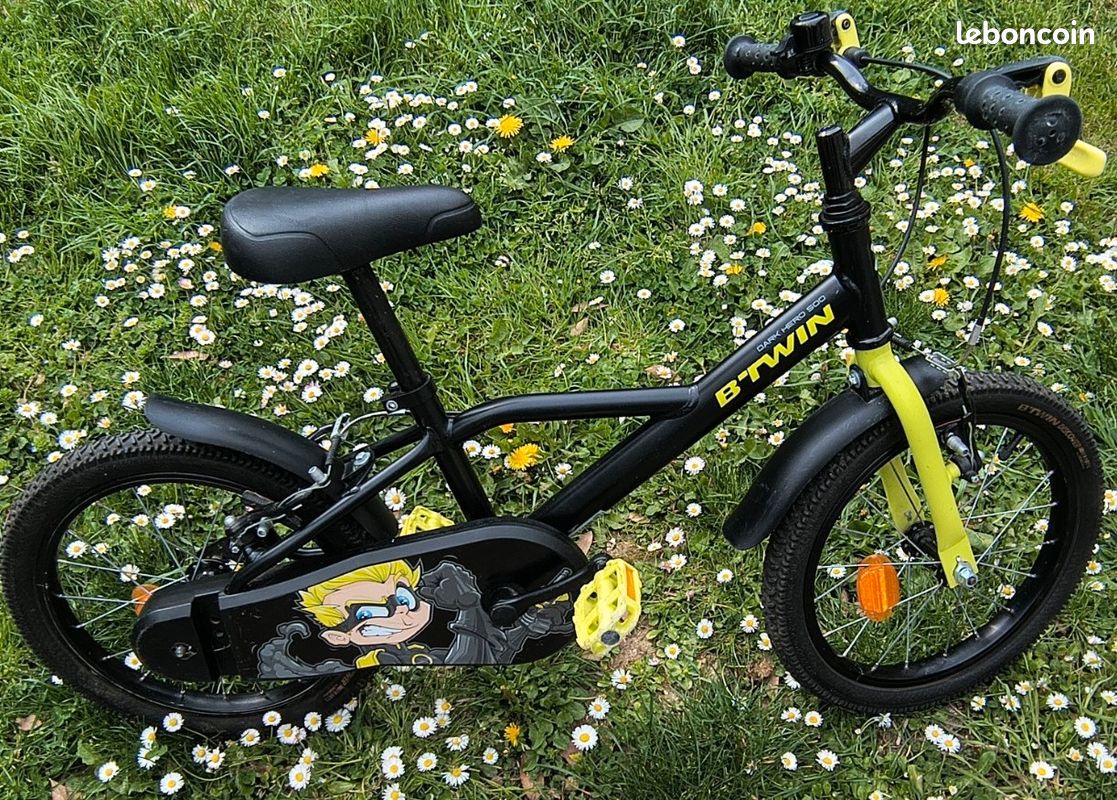 Dark Hero Decathlon Bicicleta Btwin Kids Cycle Dark Hero Years