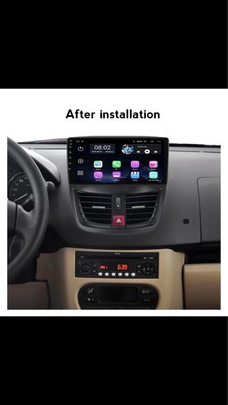 Android Peugeot 207 avec navigation radio - Sofimep