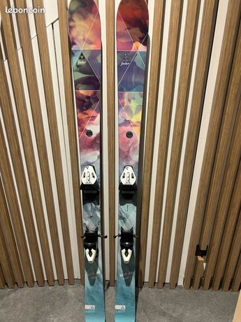 ski occasion adulte FISCHER KOA taille: 164 cm = 1 mètre 64 + fixations