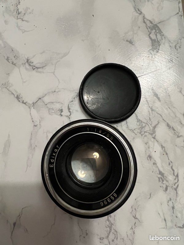 Bouchon d'objectif cache boîtier 42mm pour Edixa