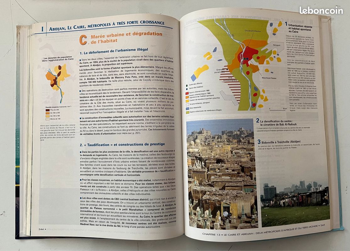 Livre géographie terminale L, S, ES L’espace mondial 1998 (image 5)