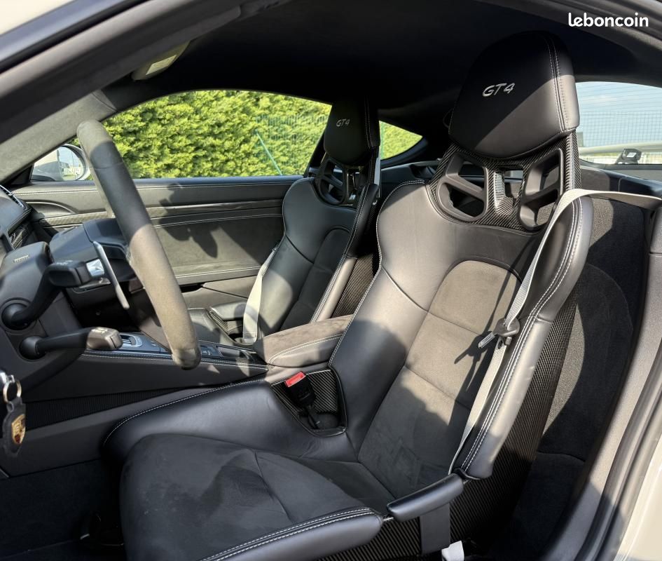 Porsche 718 Cayman I (982) 4.0 420ch GT4 PDK "TVA RECUPERABLE" (image 16)