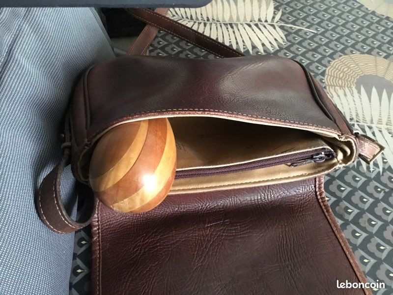 Sacoche Besace Cuir Vintage HOT Sac Cuir Marron Petit Sac Besace