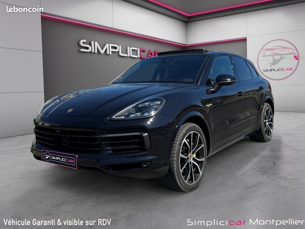 Porsche Cayenne 3.0 V6 E-Hybrid 462 attelage toit ouvrant suivi complet Porsche garantie 12 mois (image 4)